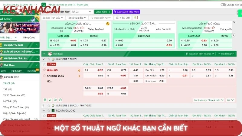 Một số thuật ngữ khác bạn cần biết